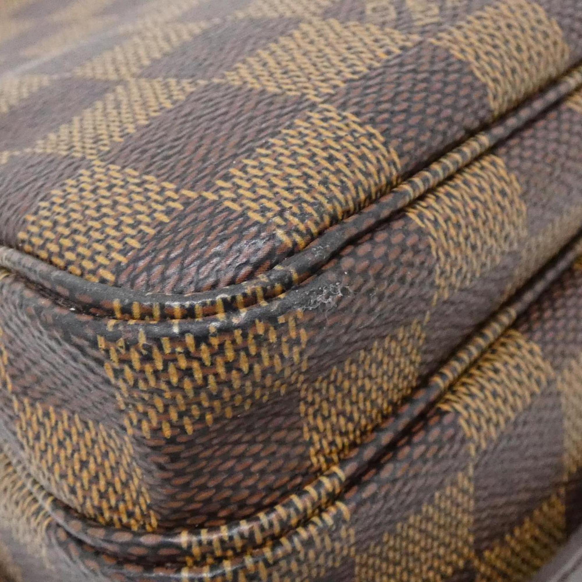 Louis Vuitton Ebene Coated Canvas Shoulder Bag (Pre-Owned)