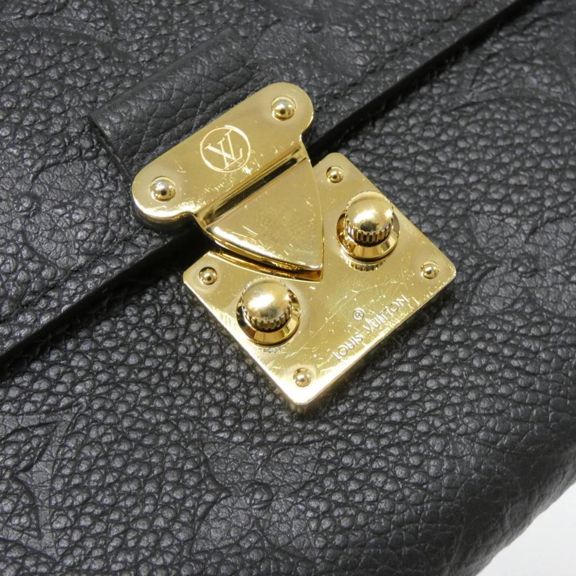 Louis Vuitton Black Monogram Empreinte Long Wallet (Bi-Fold) (Pre-Owned)