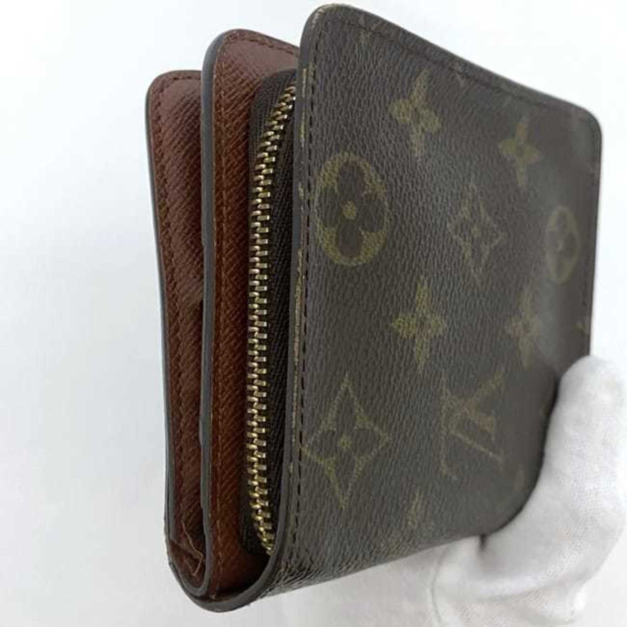 Louis Vuitton Brown Monogram Wallet (Bi-Fold) (Pre-Owned)