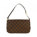 Louis Vuitton Damier Damier Canvas Ebene Damier Canvas Pochette Pouch (Pre-Owned)