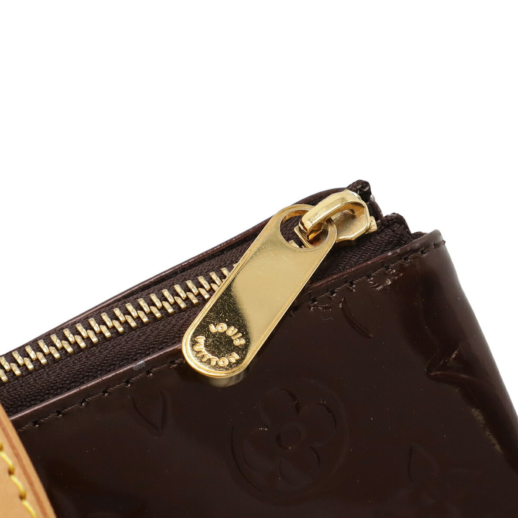 Louis Vuitton Amarante Monogram Vernis Handbag Shoulder Bag Tote Bag (Pre-Owned)