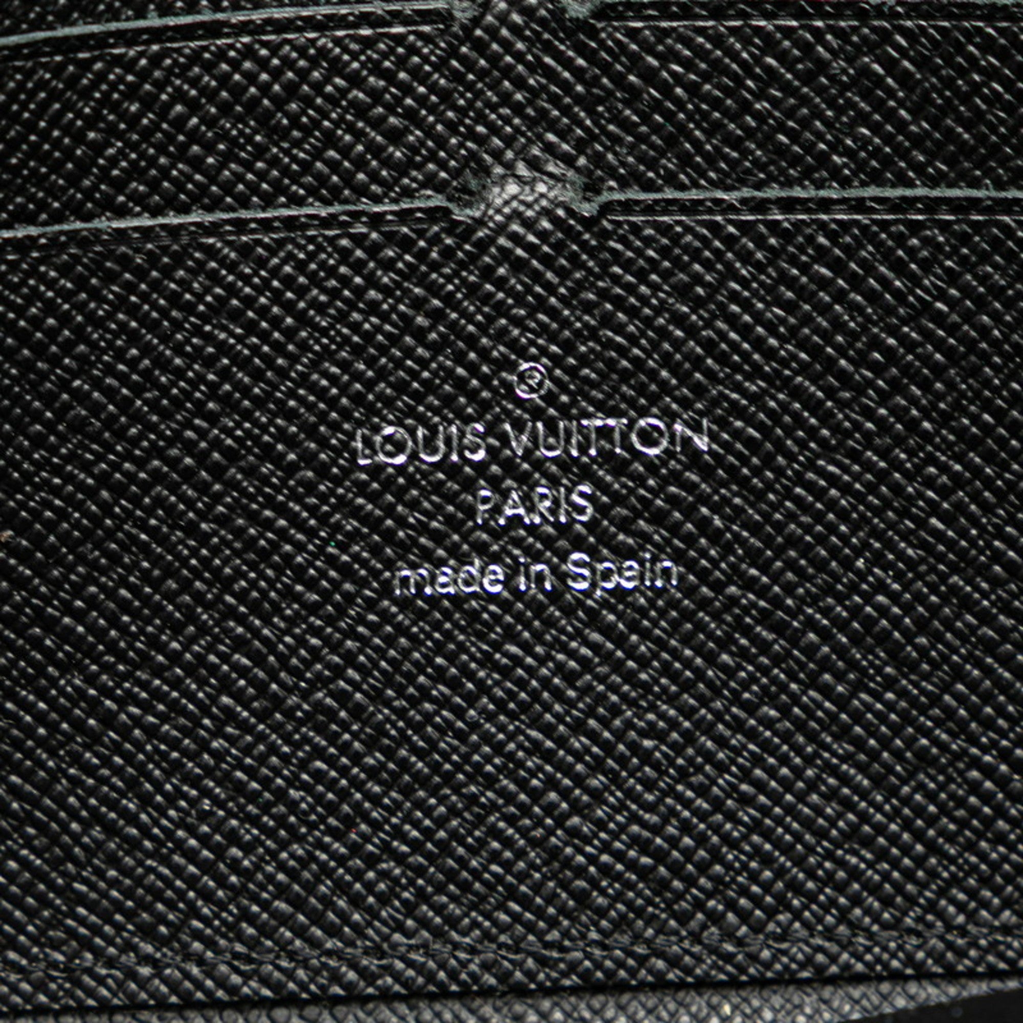 Louis Vuitton Epi Black Leather Long Wallet (Bi-Fold) (Pre-Owned)