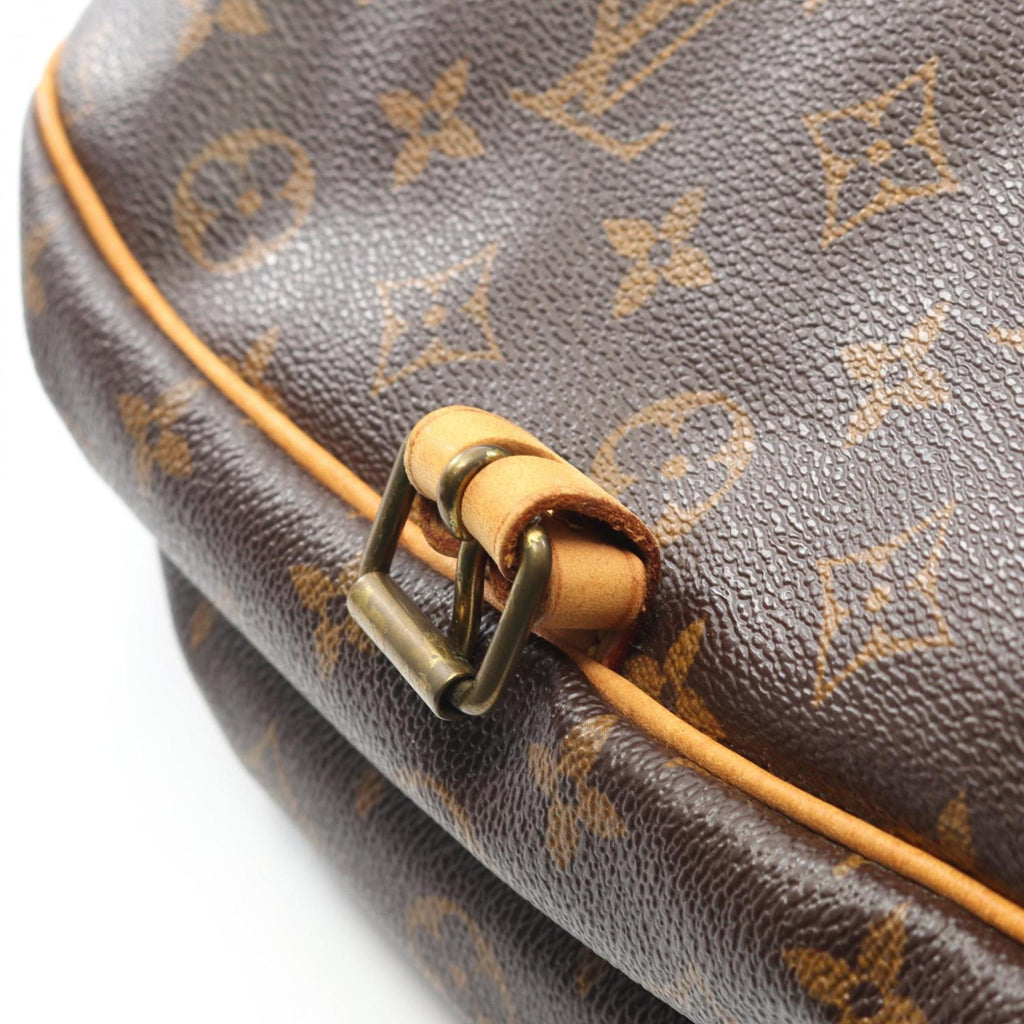 Louis Vuitton Brown Coated Canvas Monogram Leather Pvc Shoulder Bag (Pre-Owned)