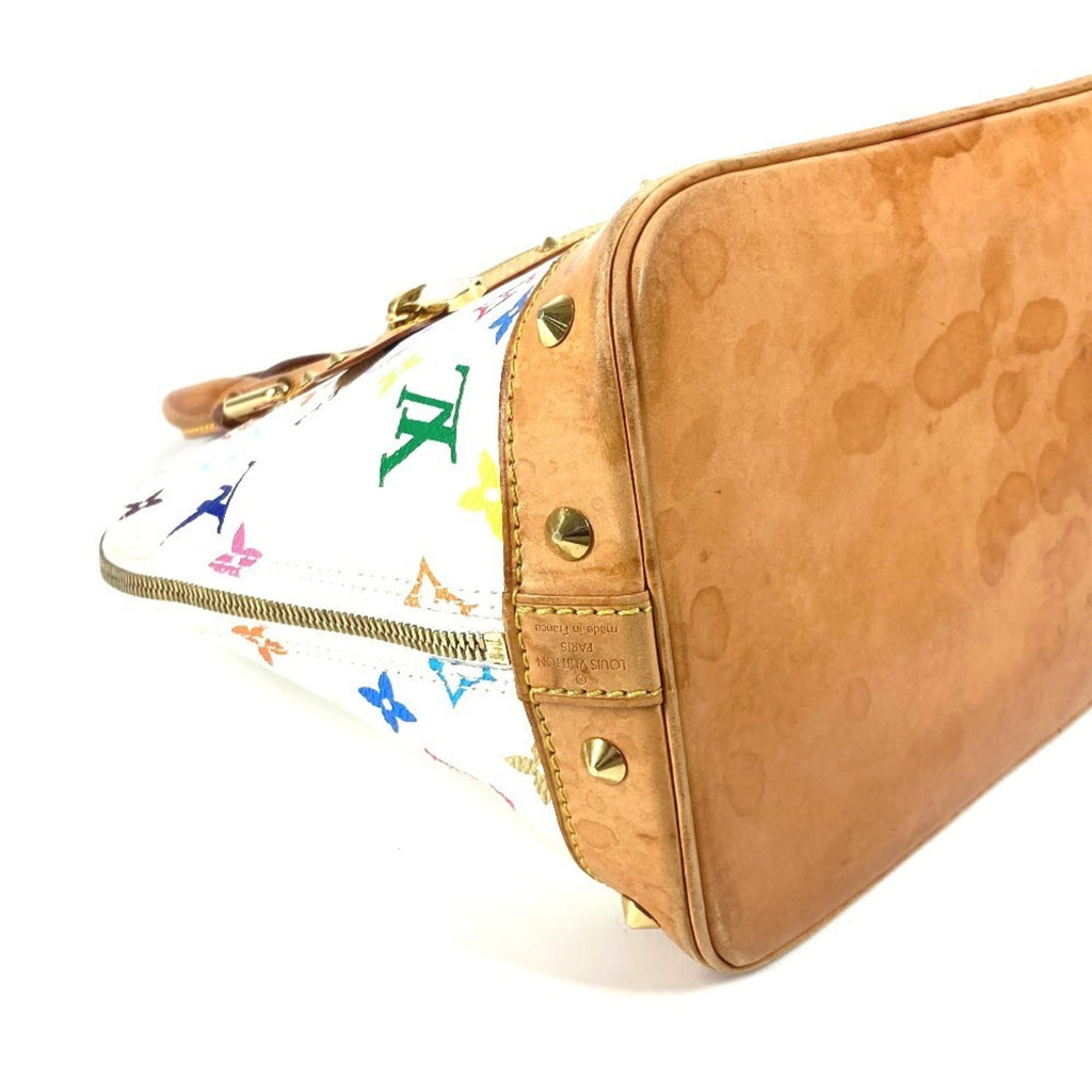 Louis Vuitton Monogram Multicolore Blanc White Monogram Multicolore Handbag Tote Bag (Pre-Owned)