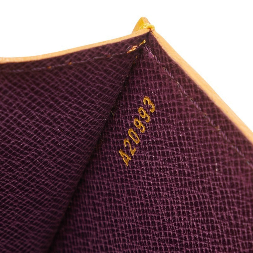 Louis Vuitton Yellow Leather Shoulder Bag (Pre-Owned)