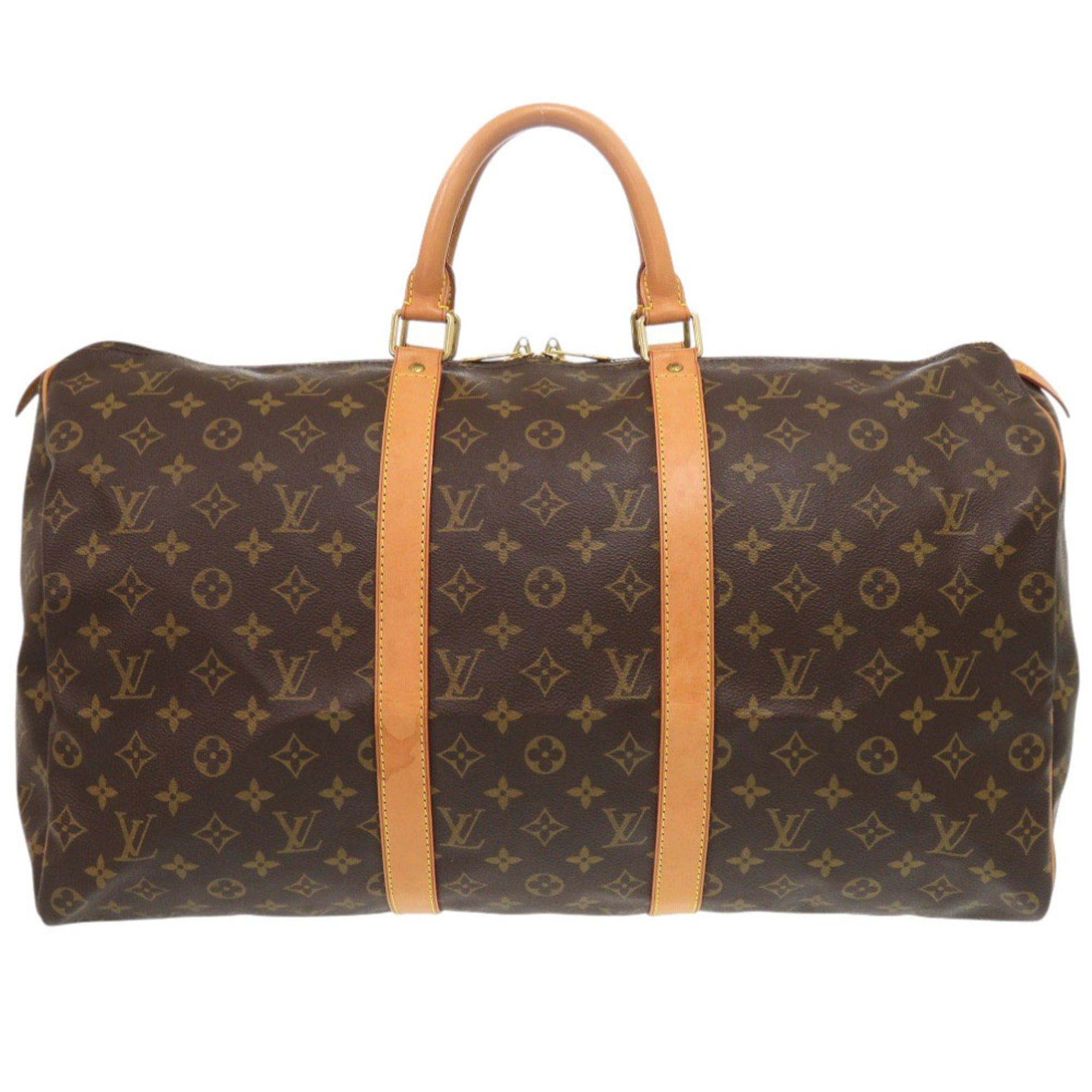 Louis Vuitton Brown Monogram Monogram Boston Bag (Pre-Owned)