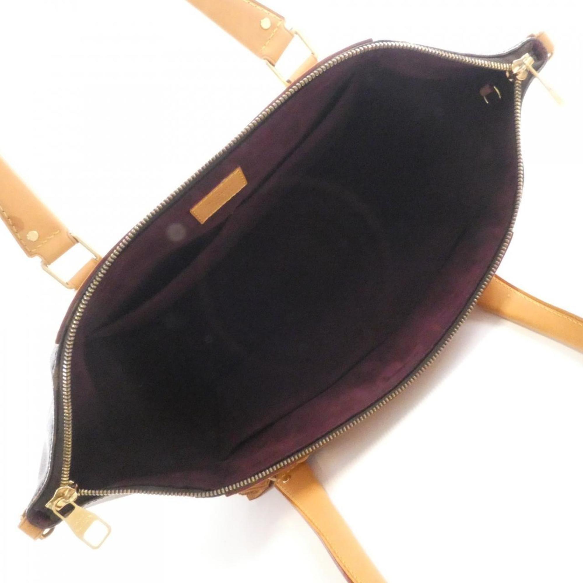 Louis Vuitton Marron Coated Canvas Handbag (Pre-Owned)