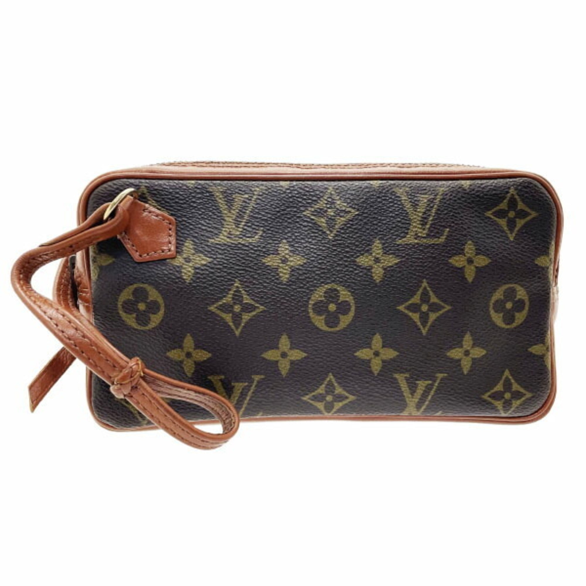 Louis Vuitton Monogram Monogram Clutch Bag Pochette (Pre-Owned)