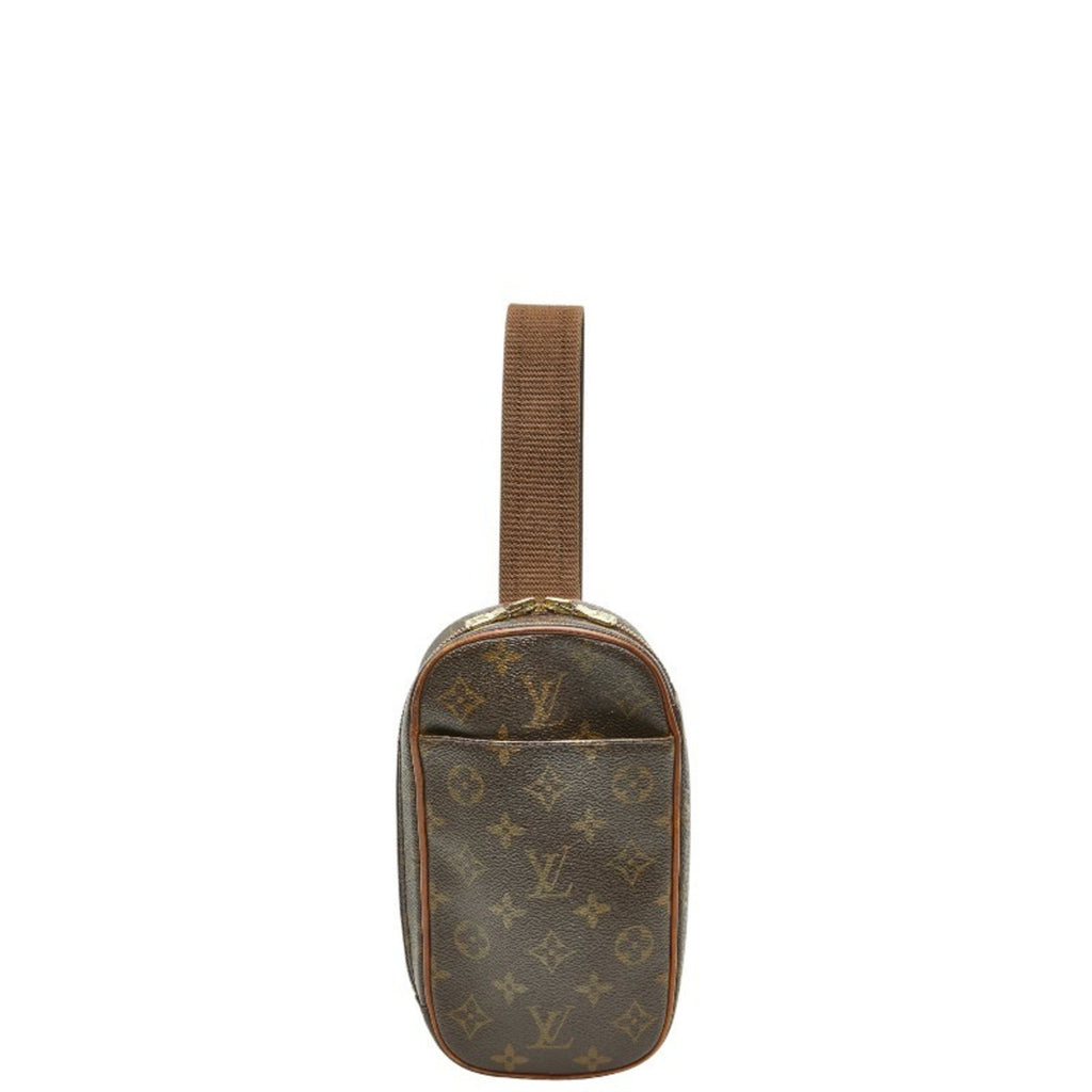 Louis Vuitton Brown Pvc Leather Sling Bag (Pre-Owned)