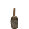 Louis Vuitton Brown Pvc Leather Sling Bag (Pre-Owned)