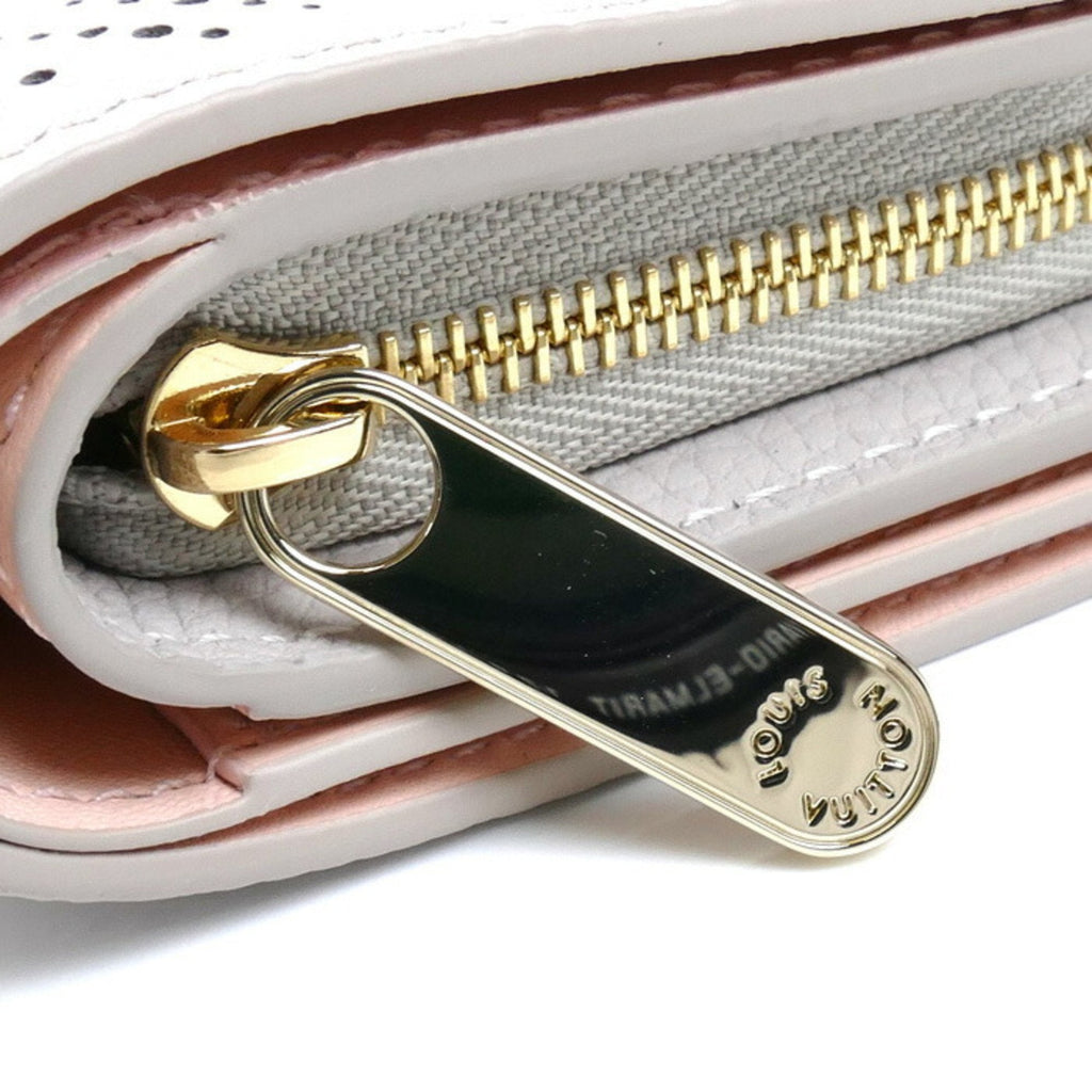 Louis Vuitton Grayish Pink Mahina Leather Wallet (Bi-Fold) (Pre-Owned)