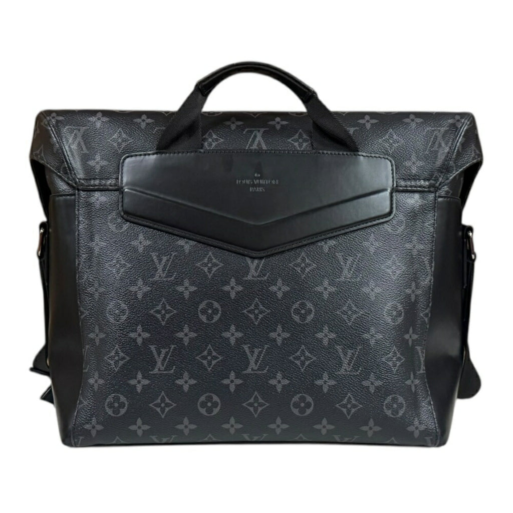 Louis Vuitton Black Gray Monogram Eclipse Shoulder Bag (Pre-Owned)