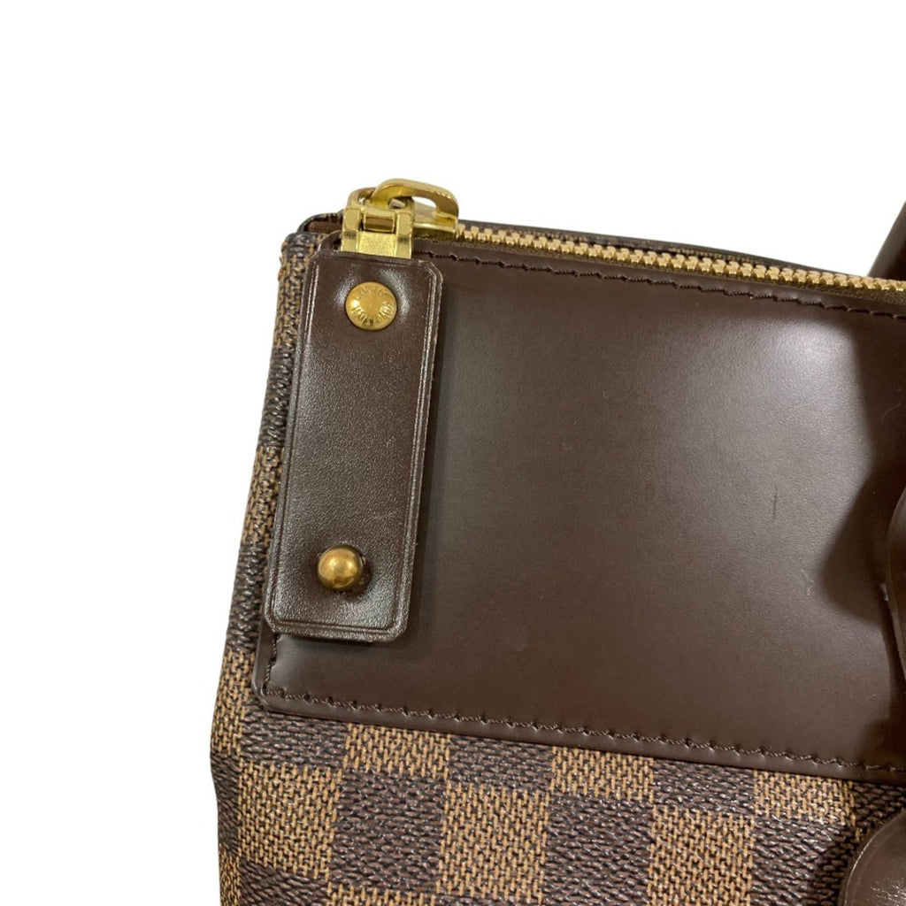 Louis Vuitton Damier Brown Damier Canvas Handbag (Pre-Owned)