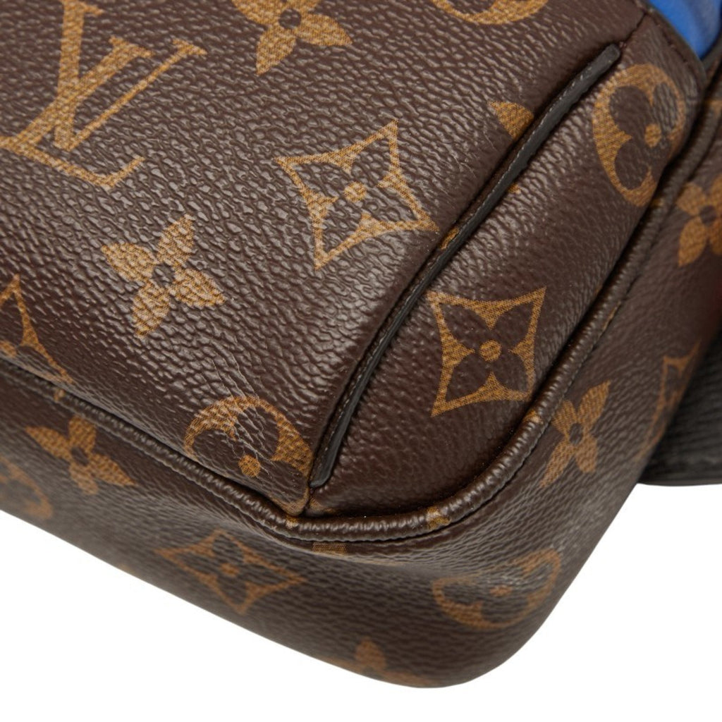 Louis Vuitton Monogram Brown Pvc Leather Sling Bag (Pre-Owned)