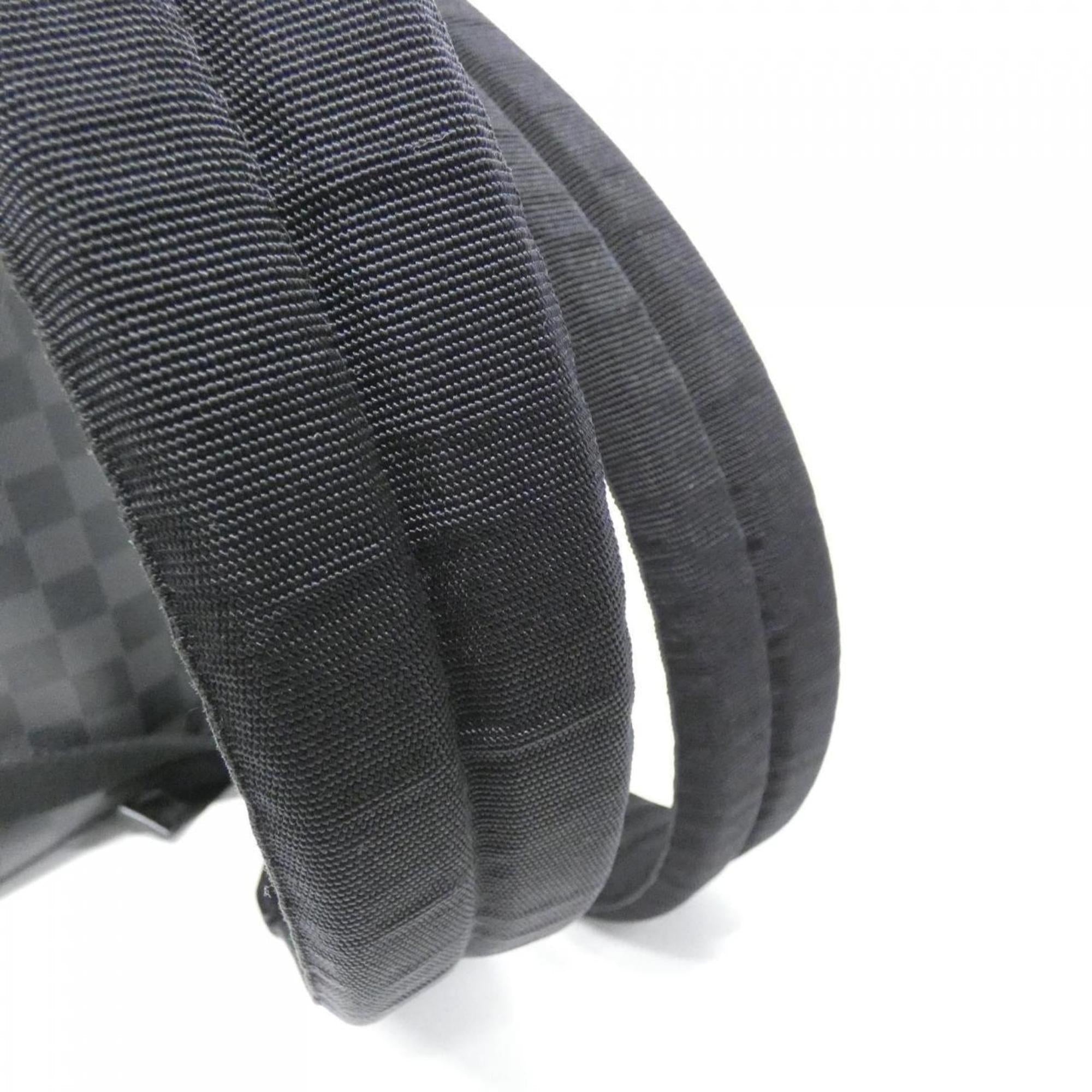 Louis Vuitton Graphite Coated Canvas Backpack (Pre-Owned)
