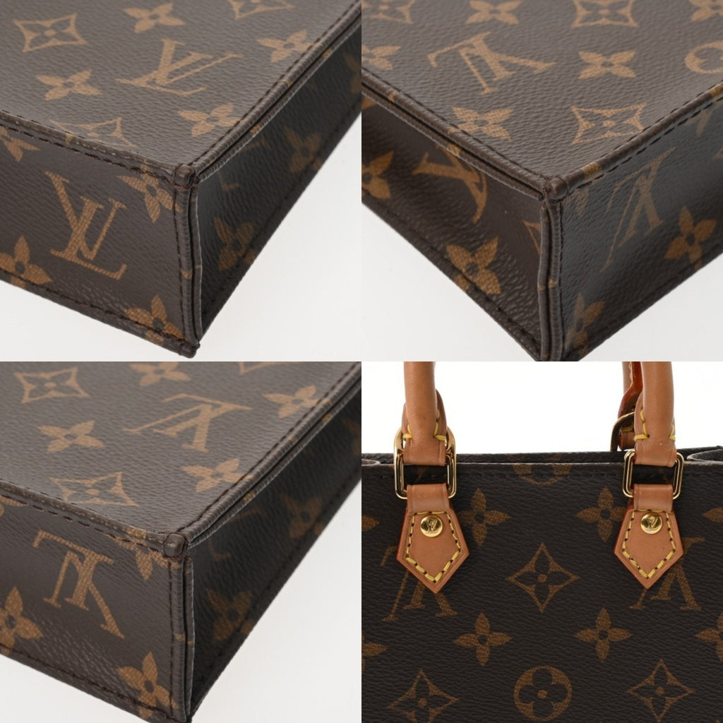 Louis Vuitton Brown Monogram Canvas Handbag (Pre-Owned)