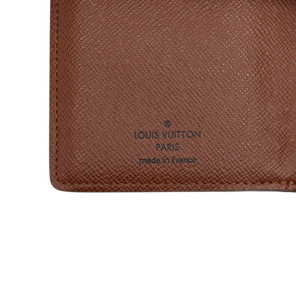Louis Vuitton Brown Pvc Leather Wallet (Bi-Fold) (Pre-Owned)