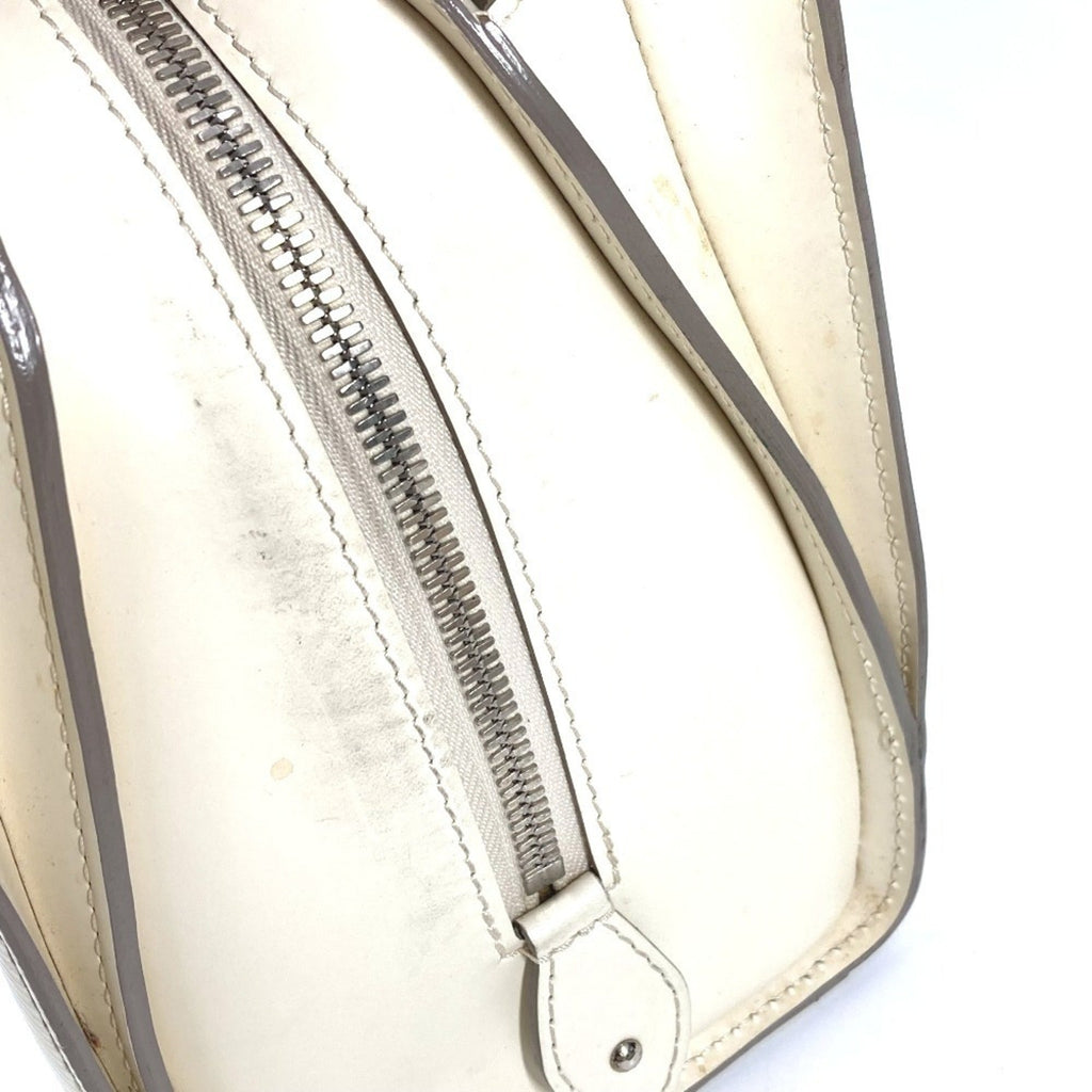Louis Vuitton Lv Off White White Epi Leather Handbag Tote Bag (Pre-Owned)