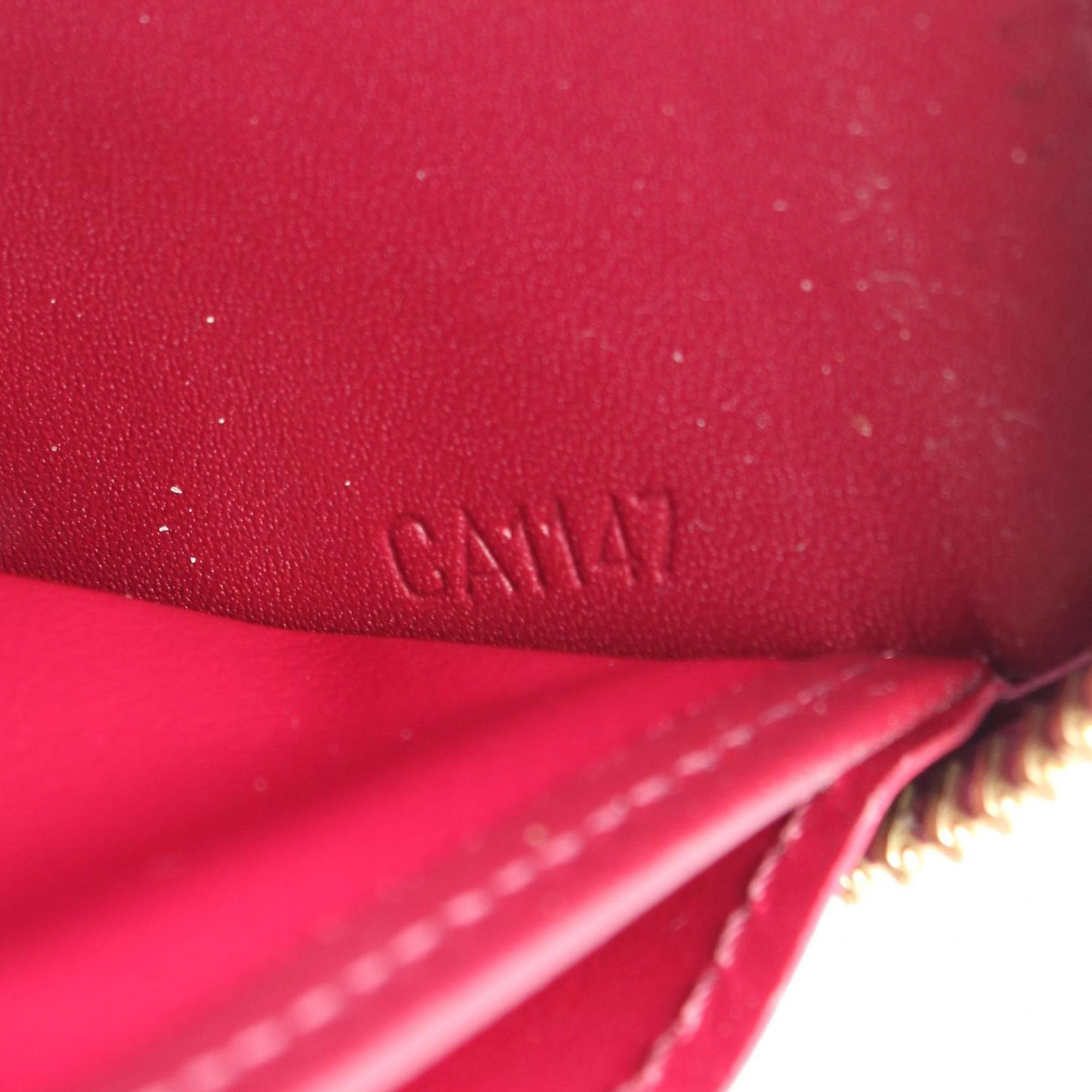 Louis Vuitton Bordeaux Rouge Monogram Vernis Long Wallet (Bi-Fold) (Pre-Owned)