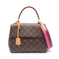 Louis Vuitton Brown Pvc Leather Handbag (Pre-Owned)