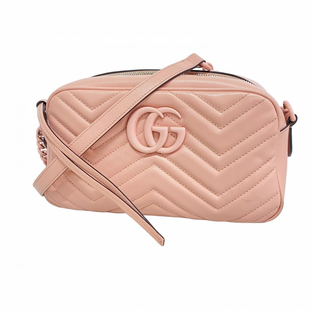 GG Marmont Shoulder Bag Matelasse Leather Small