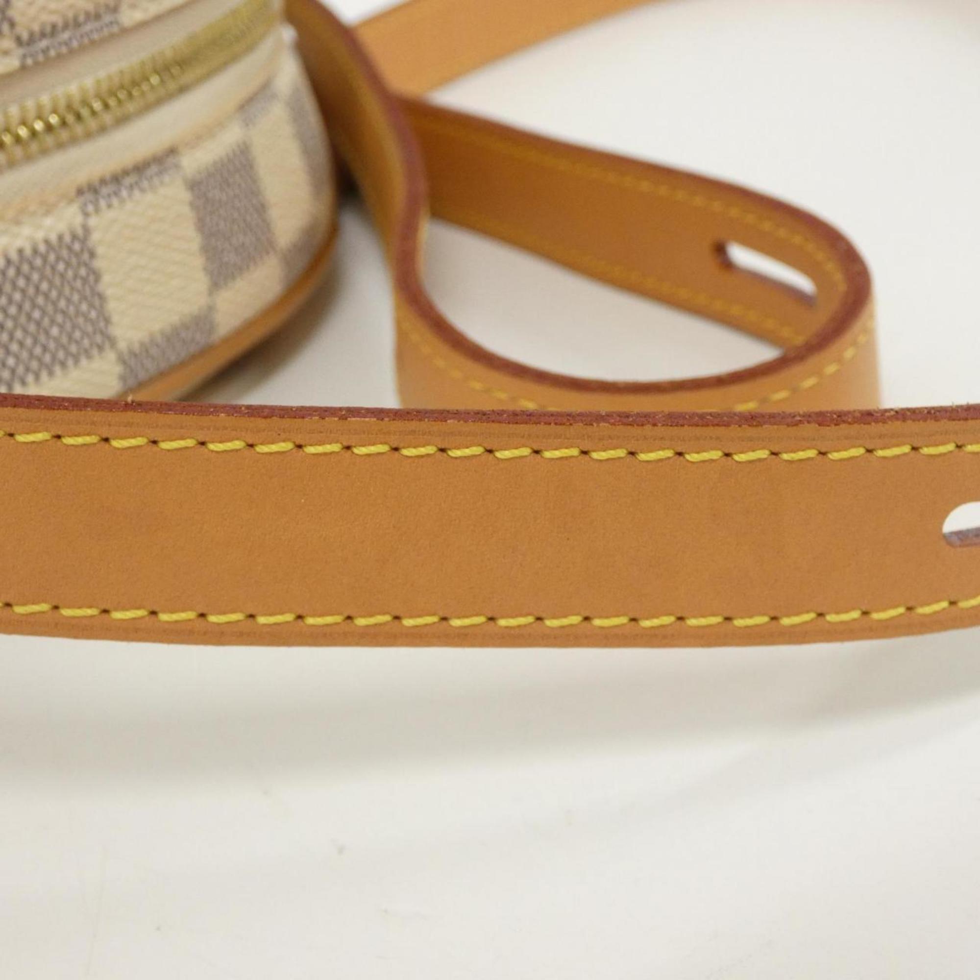 Louis Vuitton Azur Coated Canvas Shoulder Bag (Pre-Owned)