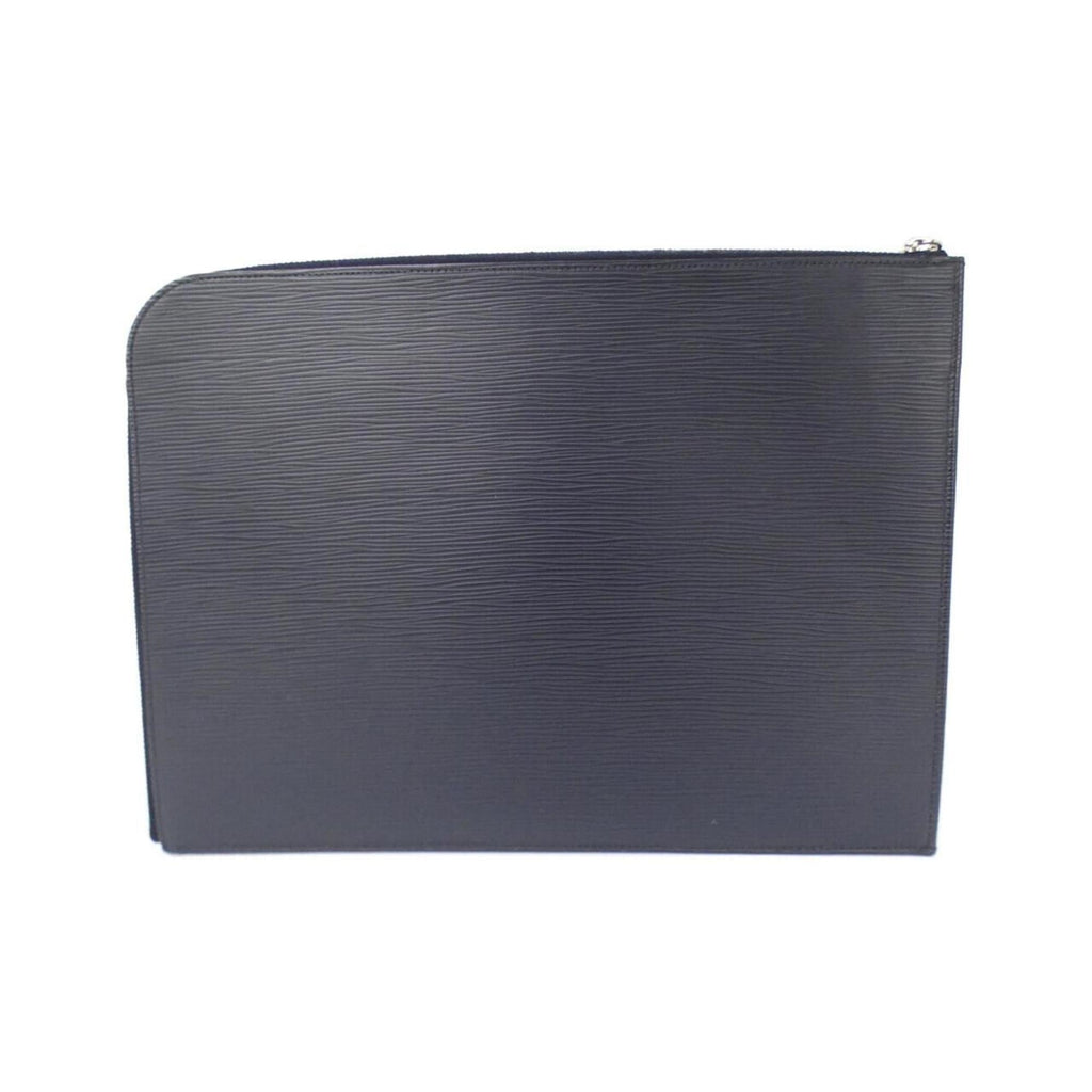 Louis Vuitton Blue Marine Leather Clutch Bag Pochette (Pre-Owned)