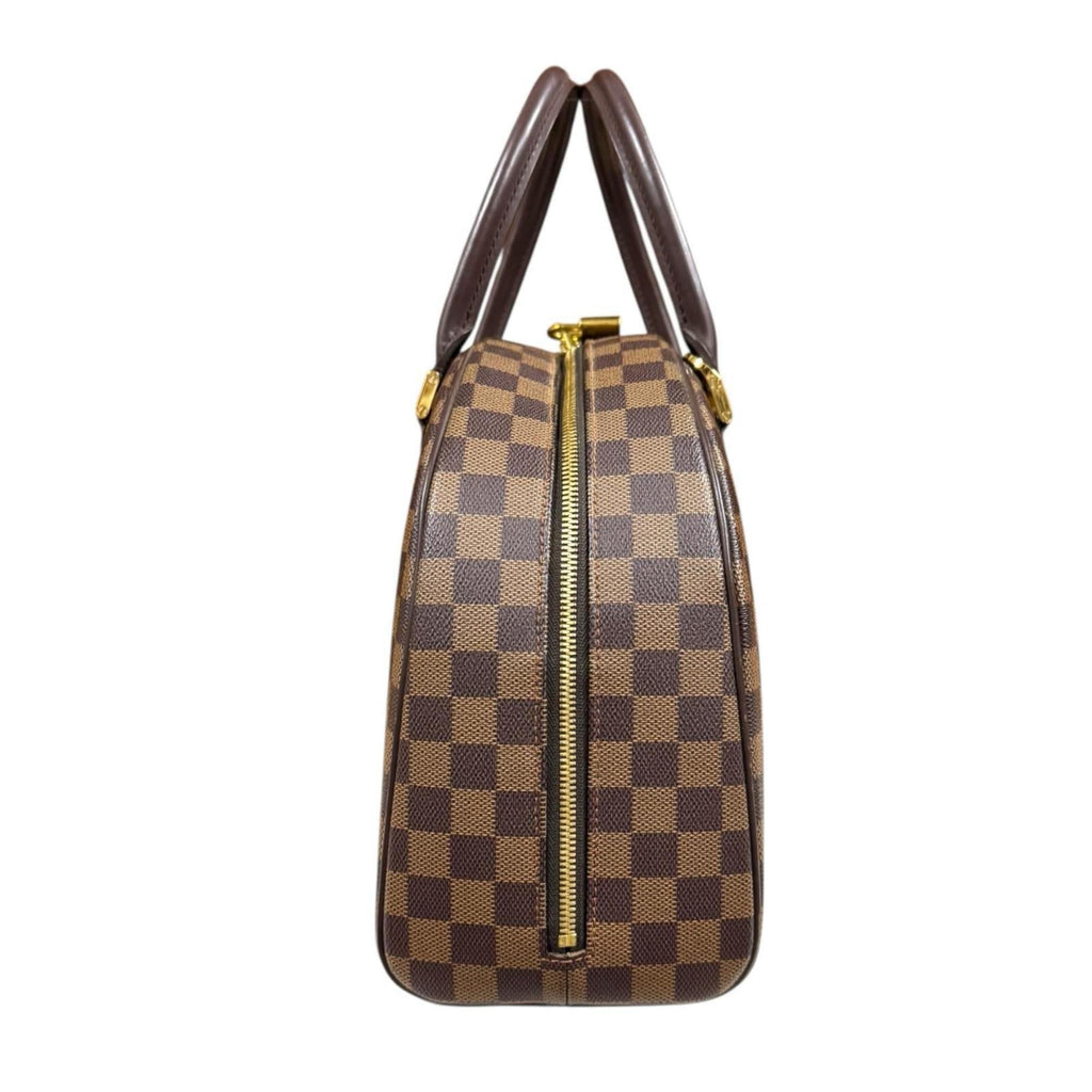 Louis Vuitton Brown Damier Canvas Handbag (Pre-Owned)
