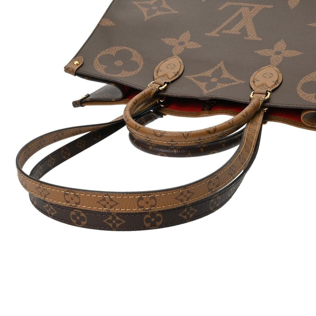 Louis Vuitton Brown Monogram Canvas Handbag (Pre-Owned)