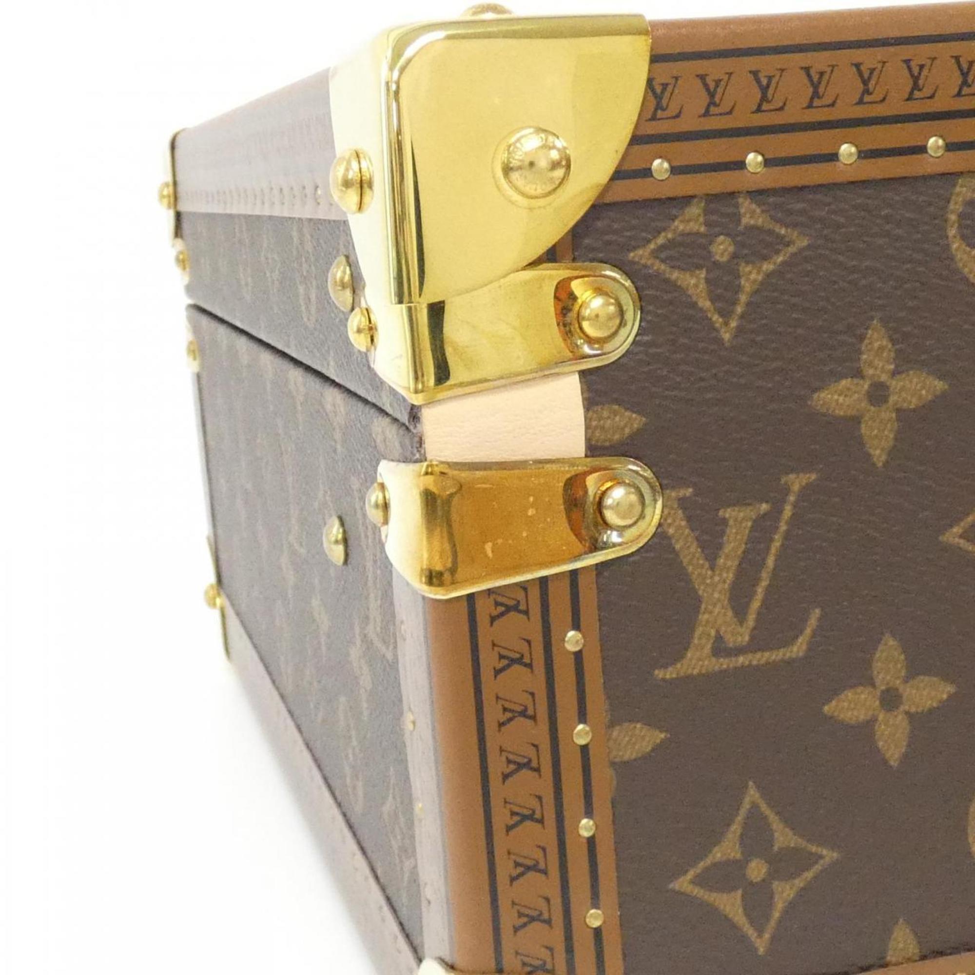 Louis Vuitton Brown Coated Canvas Attaché Case (Pre-Owned)