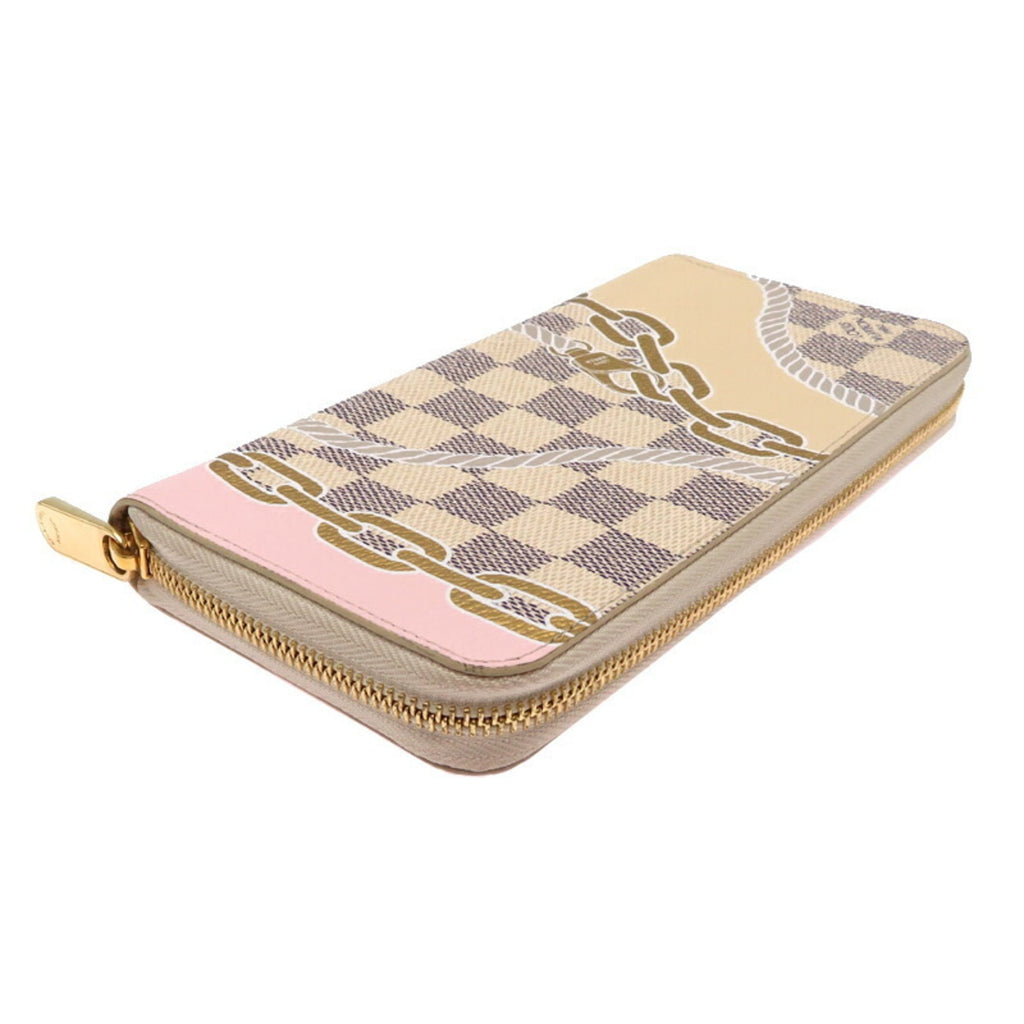Louis Vuitton Multi-Color Damier Azur Long Wallet (Bi-Fold) (Pre-Owned)