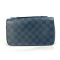 Louis Vuitton Damier Cobalt Navy Long Wallet (Bi-Fold) (Pre-Owned)