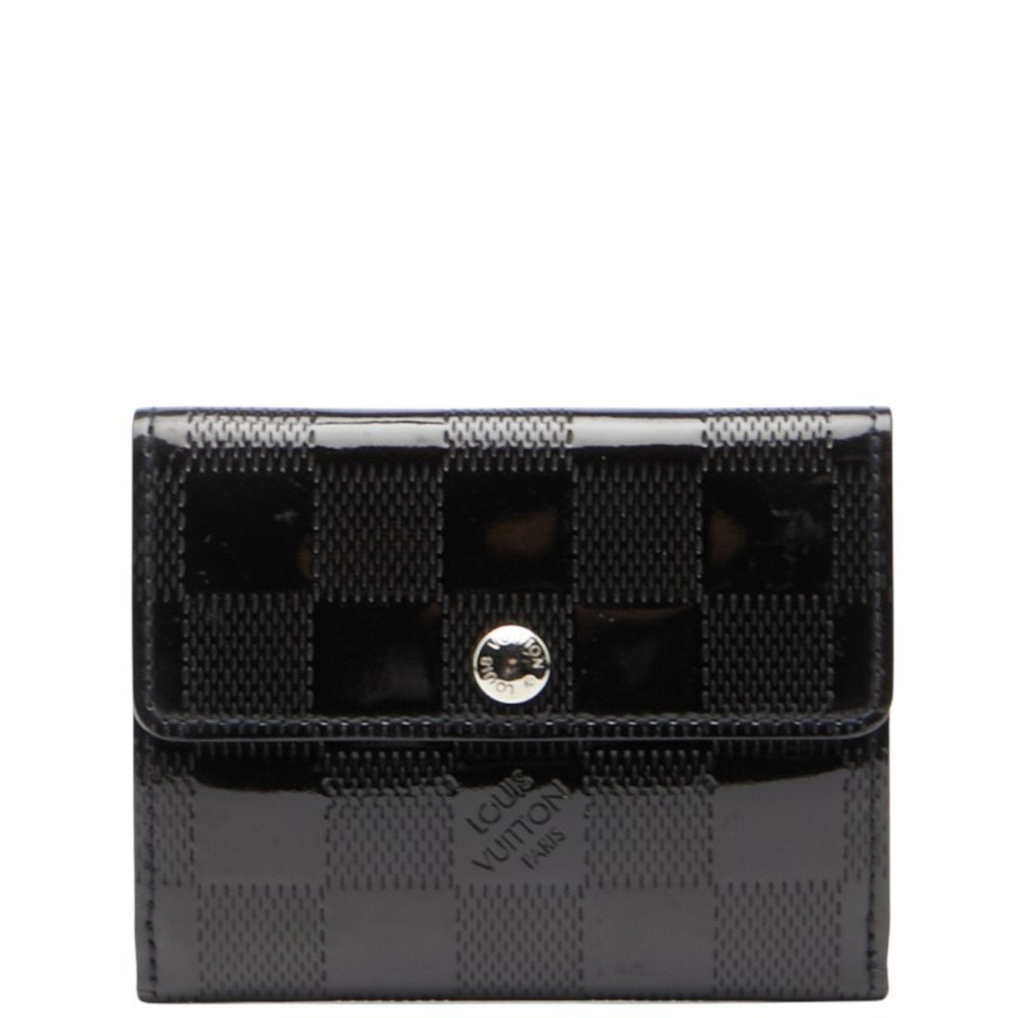 Louis Vuitton Black Patent Leather Coin Purse/Coin Case (Pre-Owned)