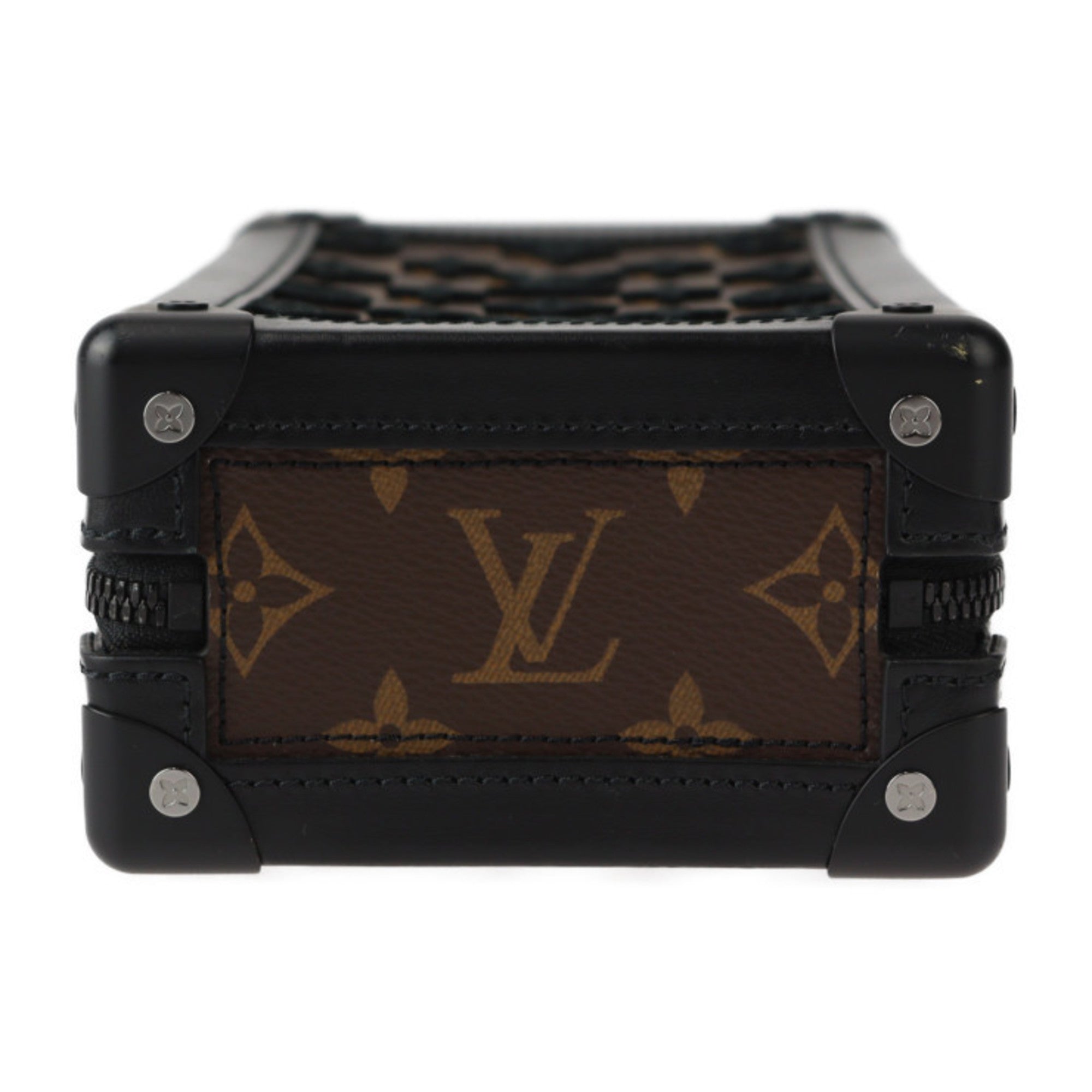 Louis Vuitton Black Brown Monogram Monogram Handbag Pochette Shoulder Bag (Pre-Owned)