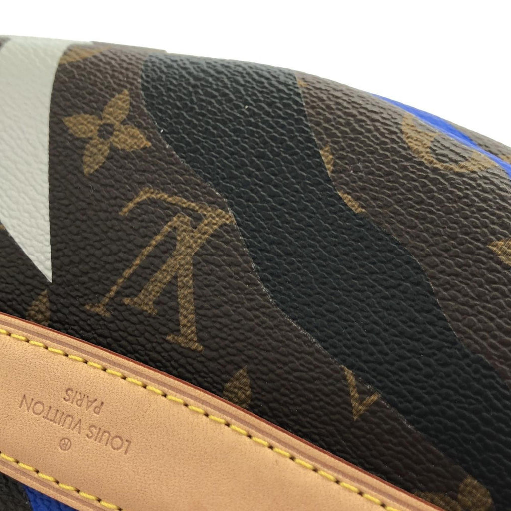 Louis Vuitton Marron Coated Canvas Shoulder Bag (Pre-Owned)