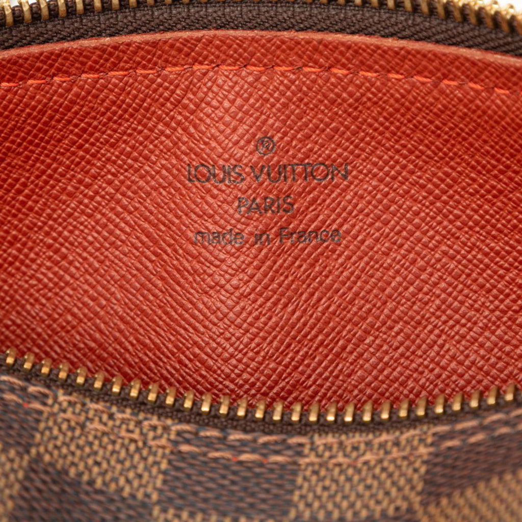Louis Vuitton Brown Damier Canvas Ebene Damier Canvas Shoulder Bag (Pre-Owned)