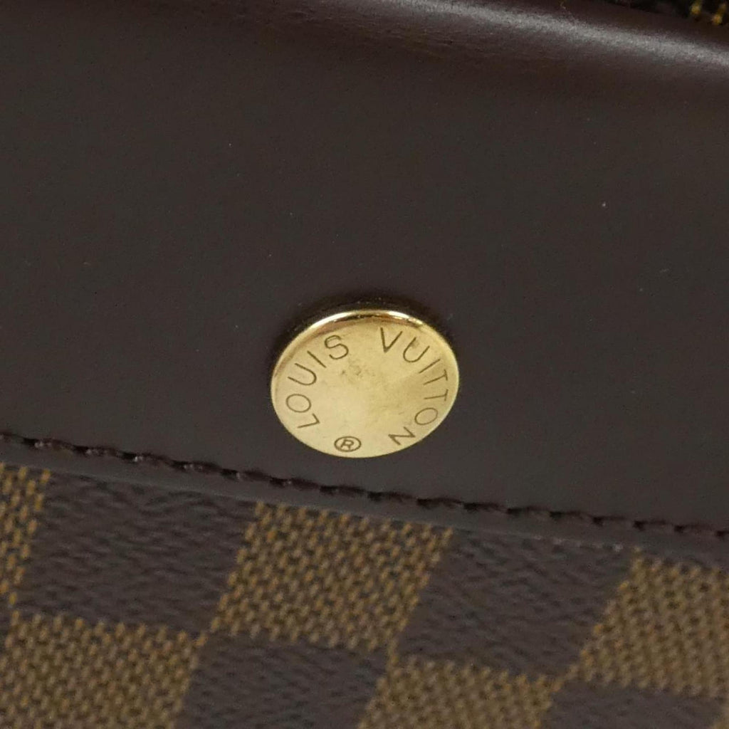 Louis Vuitton Damier Damier Canvas Ebene Damier Canvas Shoulder Bag (Pre-Owned)
