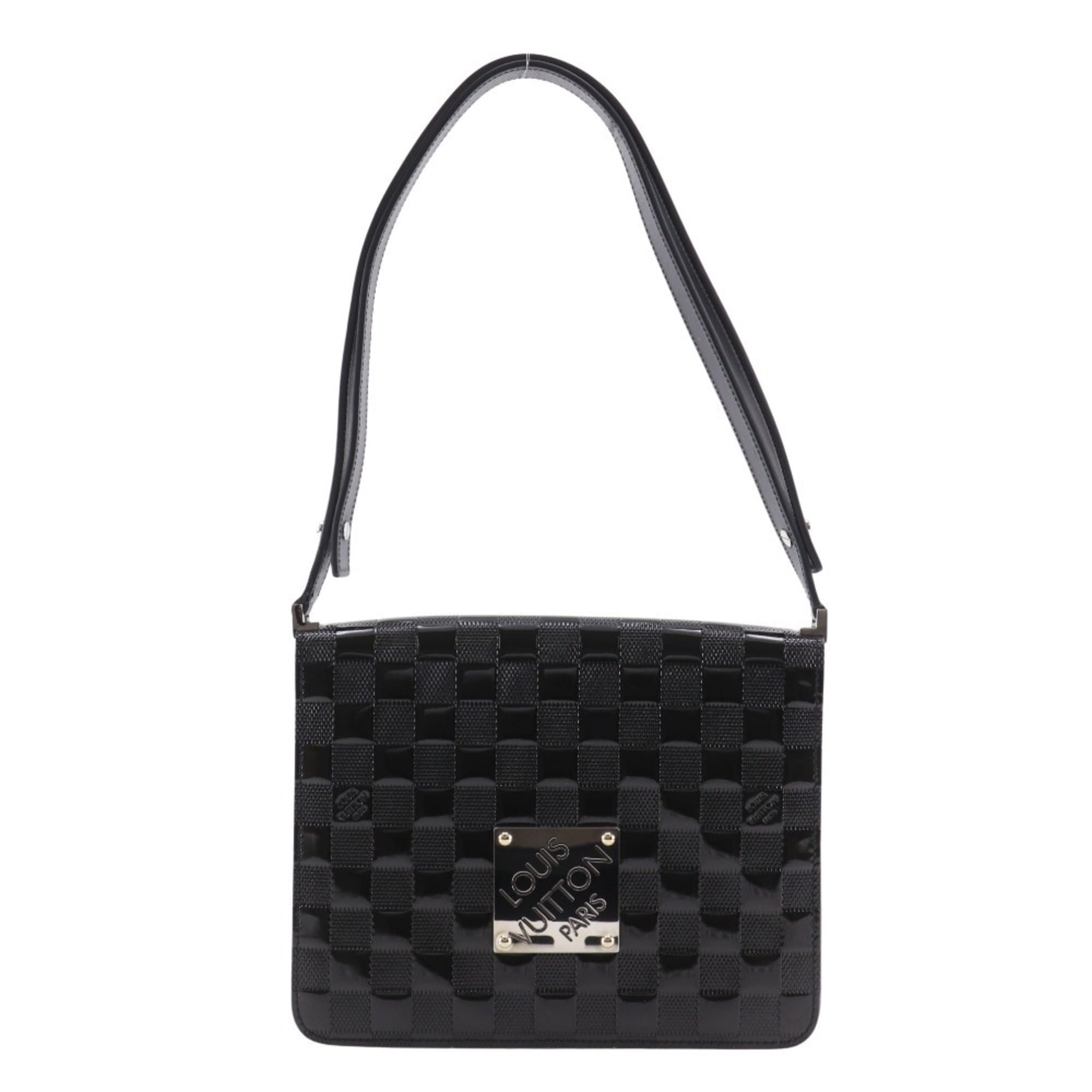 Louis Vuitton Black Noir Vernis Shoulder Bag (Pre-Owned)