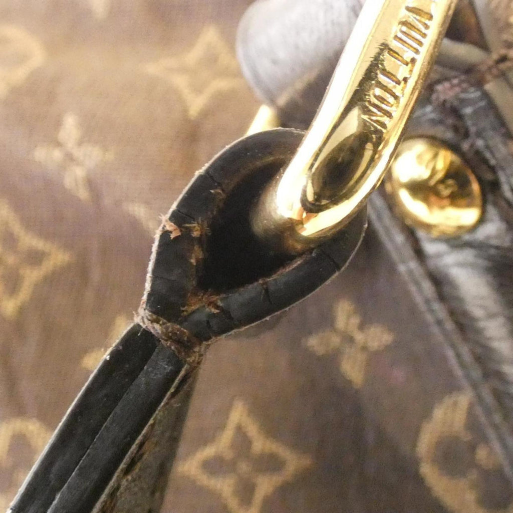 Louis Vuitton Fusain Monogram Monogram Idylle Canvas Leather Shoulder Bag (Pre-Owned)