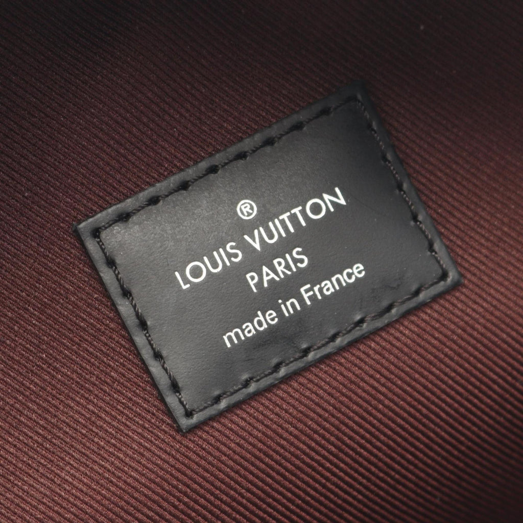Louis Vuitton Black Brown Coated Canvas Monogram Pvc Leather Backpack (Pre-Owned)
