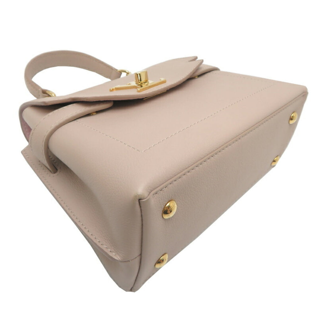 Louis Vuitton Galle Grayish Leather Handbag (Pre-Owned)