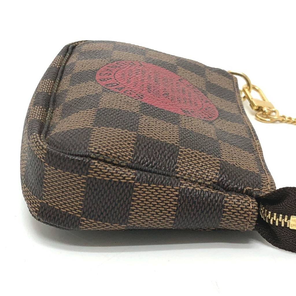 Louis Vuitton Brown Ebene Damier Canvas Pochette Pouch (Pre-Owned)