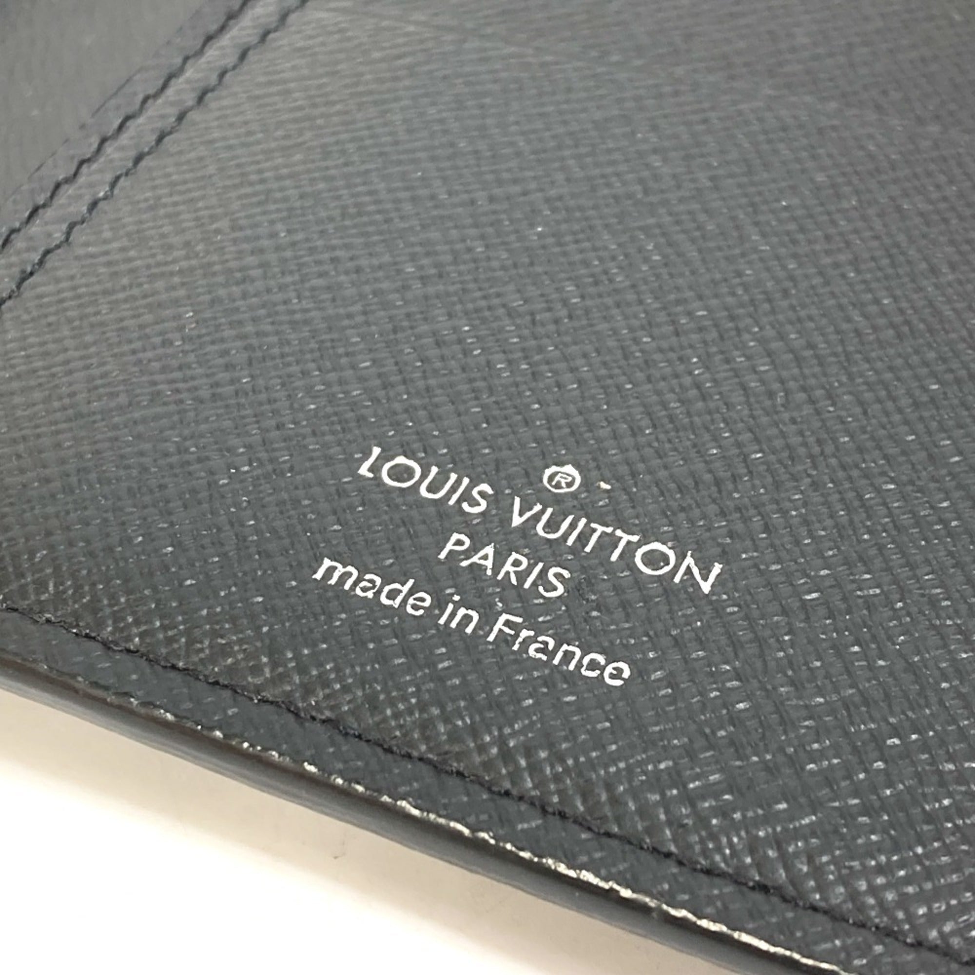 Louis Vuitton Damier Graphite Black Damier Canvas Long Wallet (Bi-Fold) (Pre-Owned)