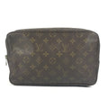 Louis Vuitton Monogram Brown Monogram Clutch Bag Pouch (Pre-Owned)