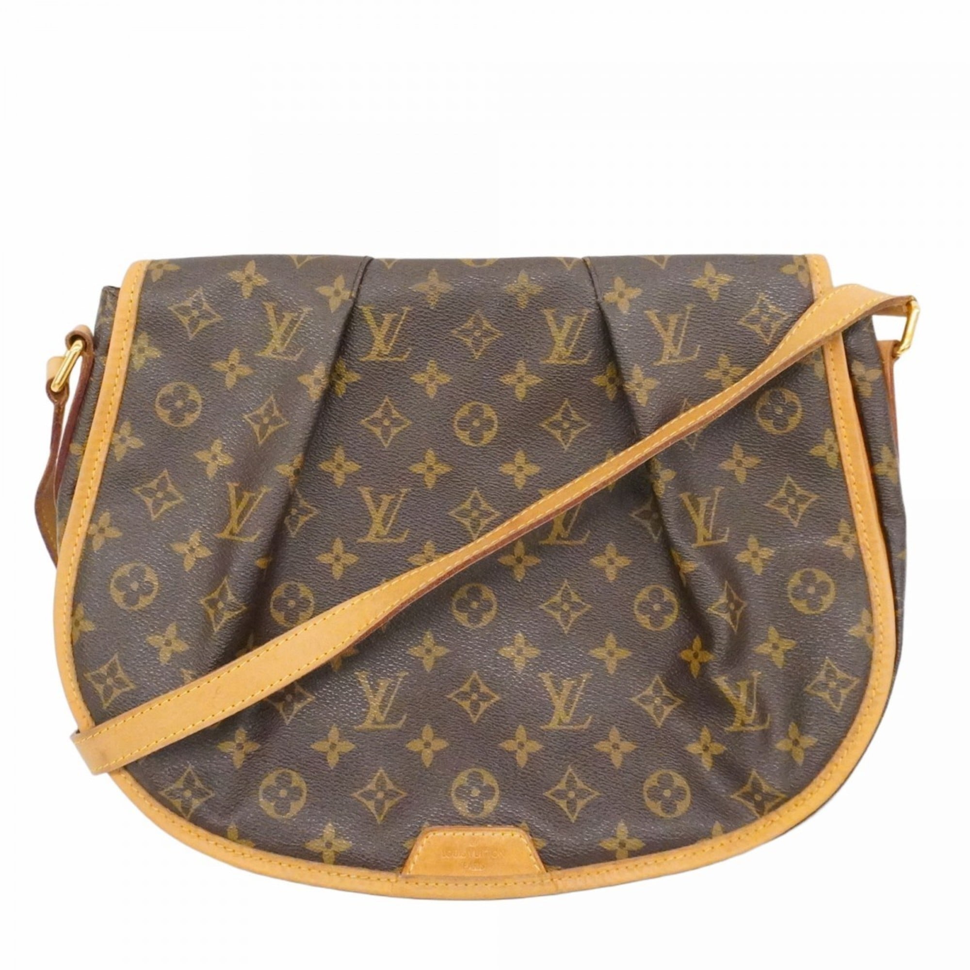 Menilmontant Handbag Monogram Canvas MM