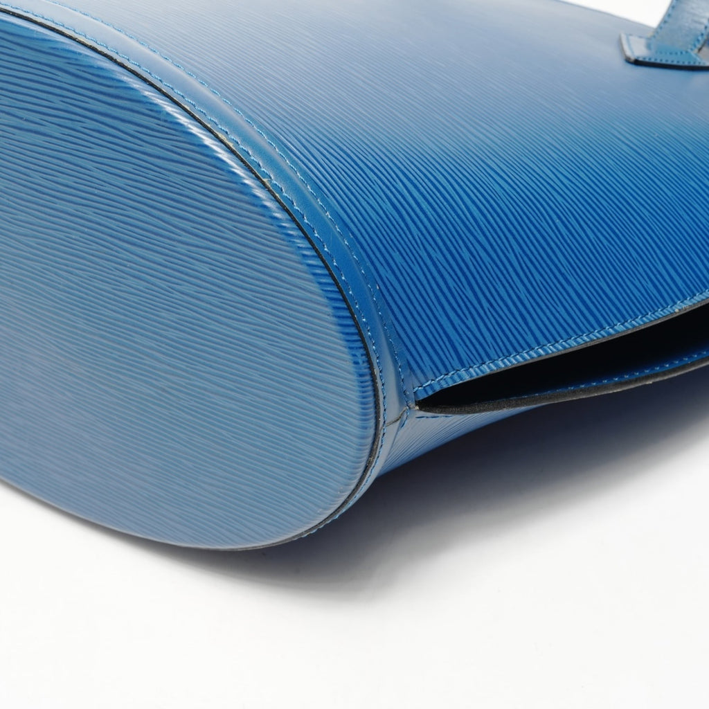 Louis Vuitton Blue Epi Leather Shoulder Bag (Pre-Owned)