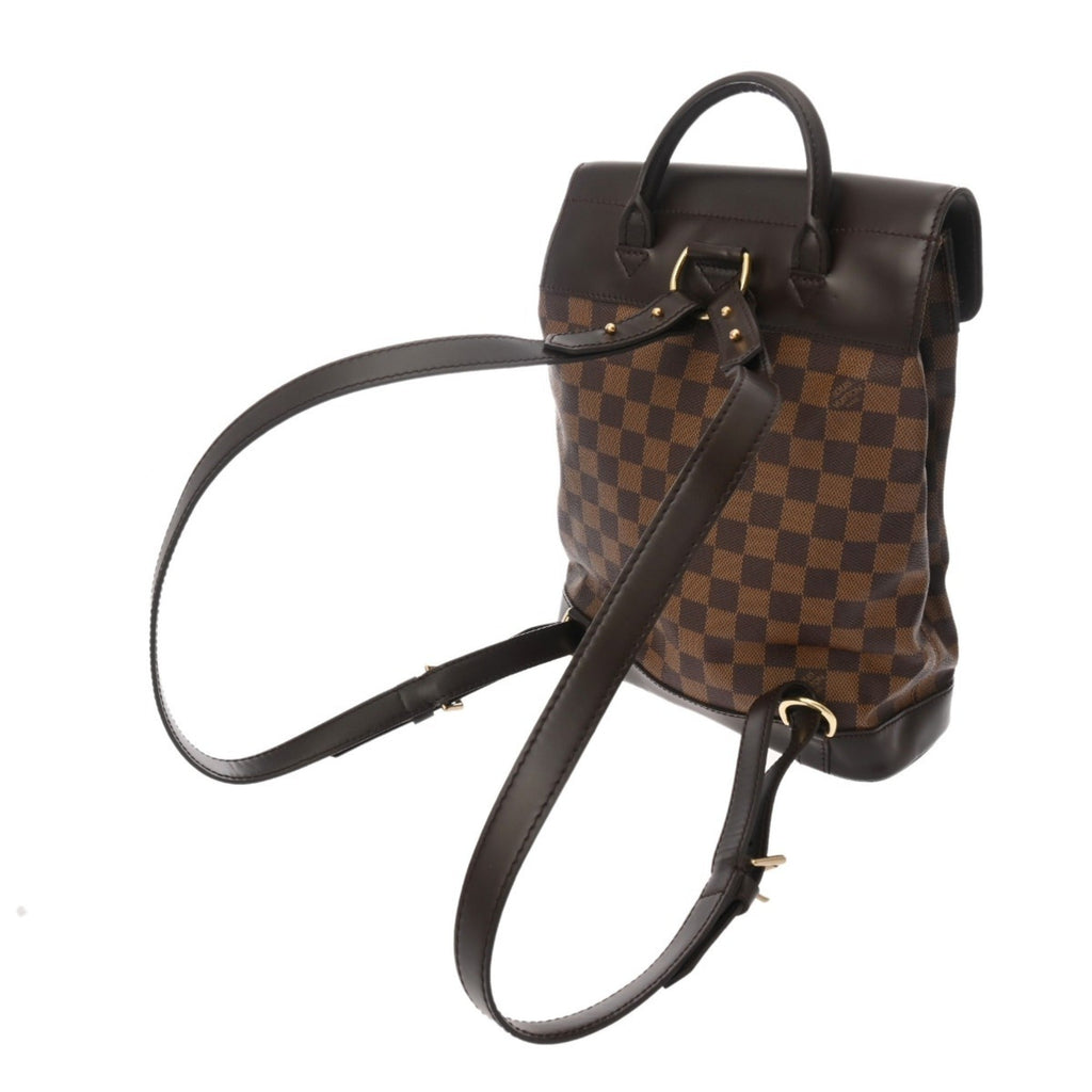 Louis Vuitton Brown Damier Canvas Damier Canvas Backpack (Pre-Owned)