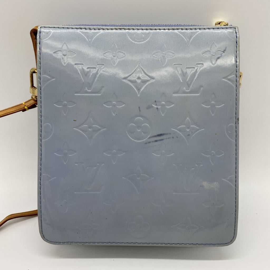 Louis Vuitton Blue Monogram Vernis Pochette Shoulder Bag (Pre-Owned)
