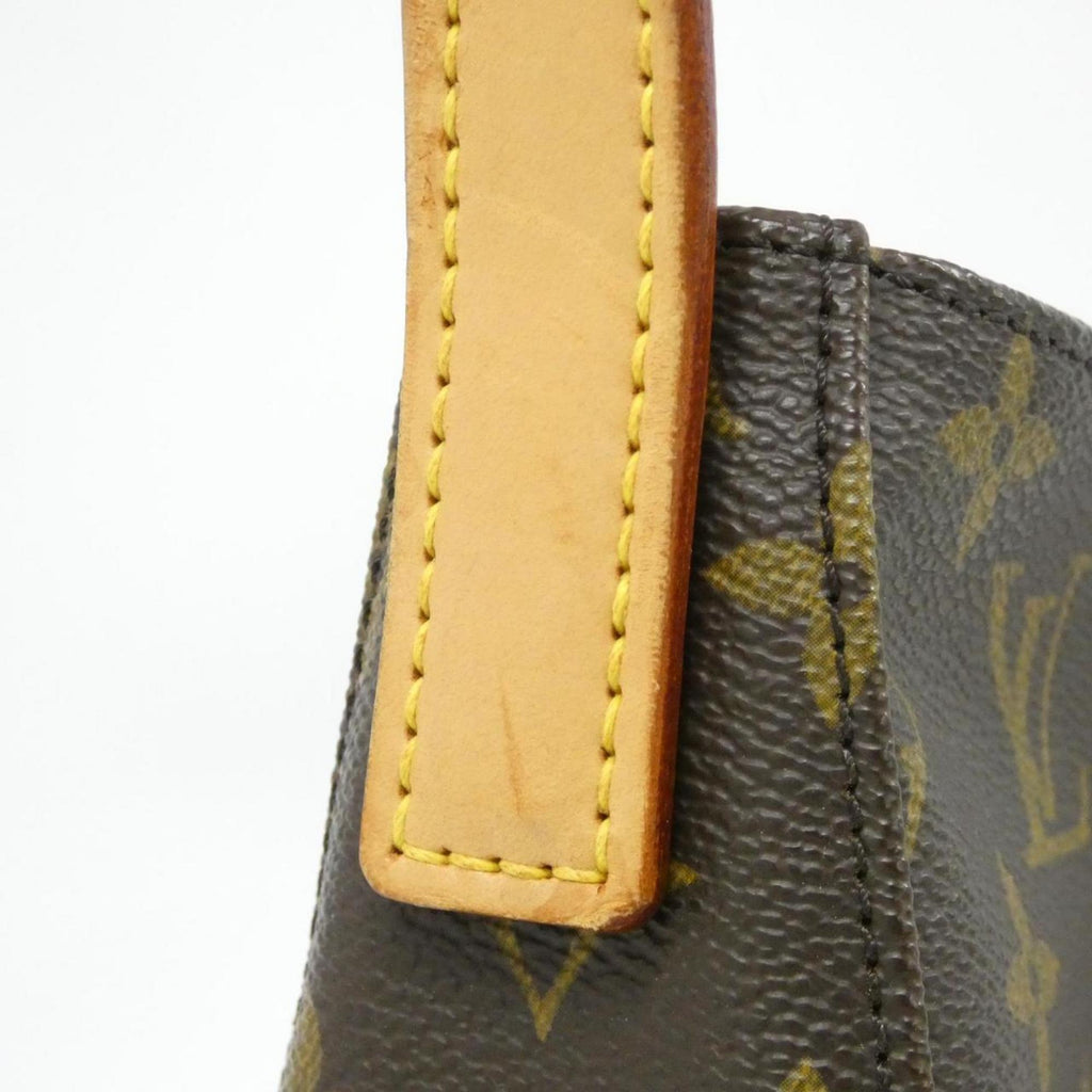 Louis Vuitton Brown Coated Canvas Shoulder Bag (Pre-Owned)