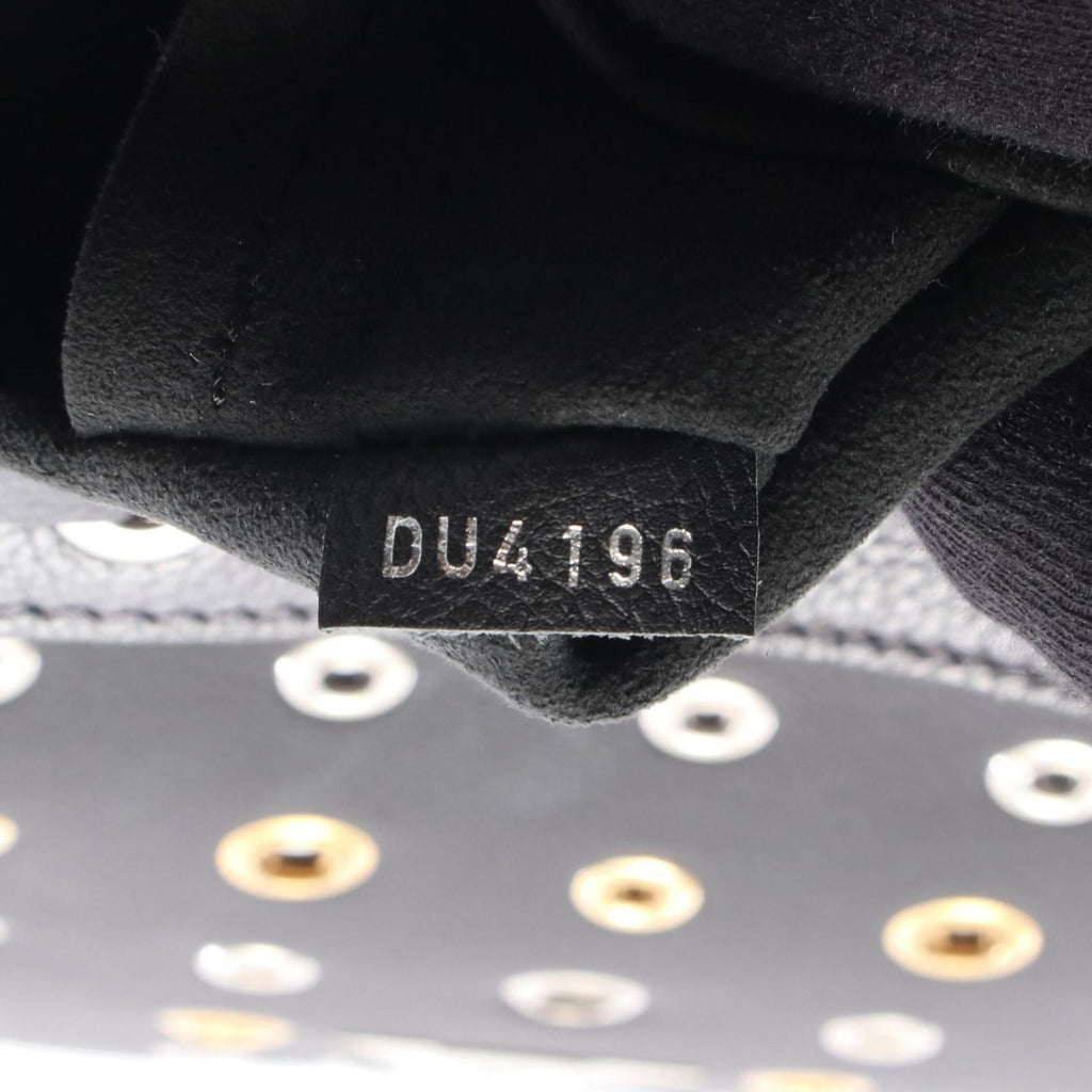 Louis Vuitton Gray Leather Backpack (Pre-Owned)